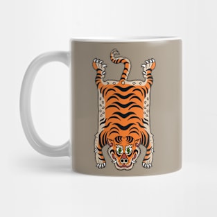 ANTIQUE TIGRE RUG DE NEPAL Mug